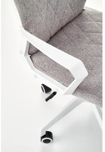 Irodai szék LONA fehér/világosszürke