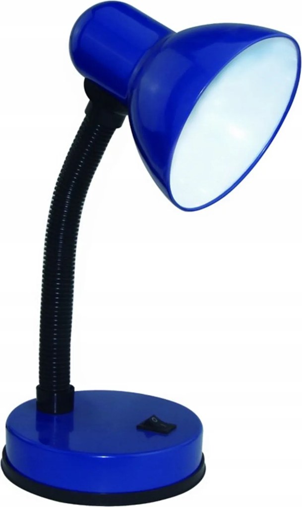 Iskolai Asztali Lámpa Állítható Éjjeli Álló E27 Kék