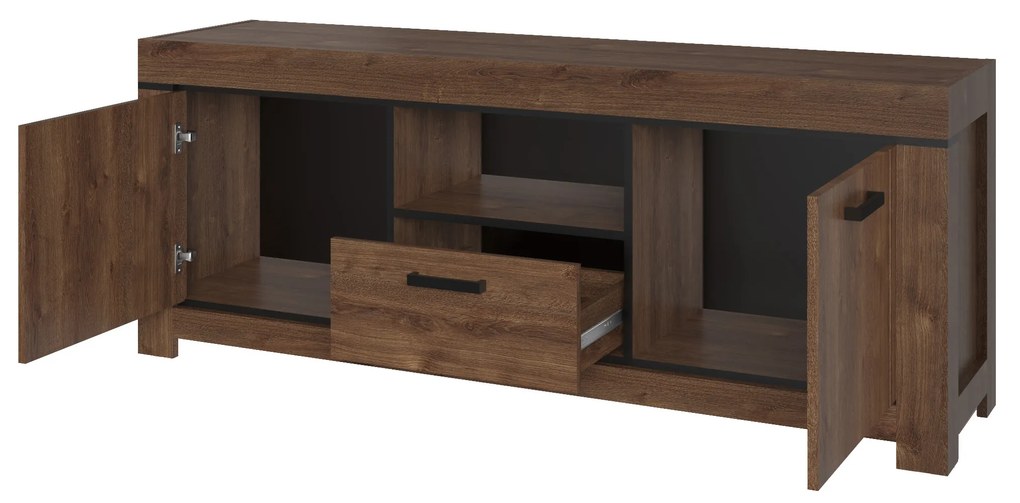 TV asztal/Szekrény Britt (barna tölgy). 1052797