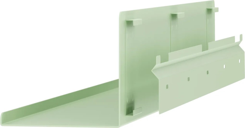 Polc függő fém pasztellzöld, 700 mm: JOANNE Fresh Style