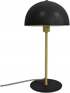 Asztali Lámpa Hálószoba Nappali Lámpa Fekete Retro Gomba Ø 20 cm