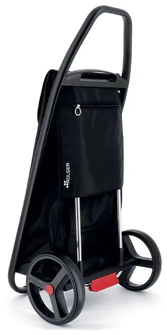 Gurulós bevásárlótáska 53 l Com Tweed Polar Black Tube – Rolser