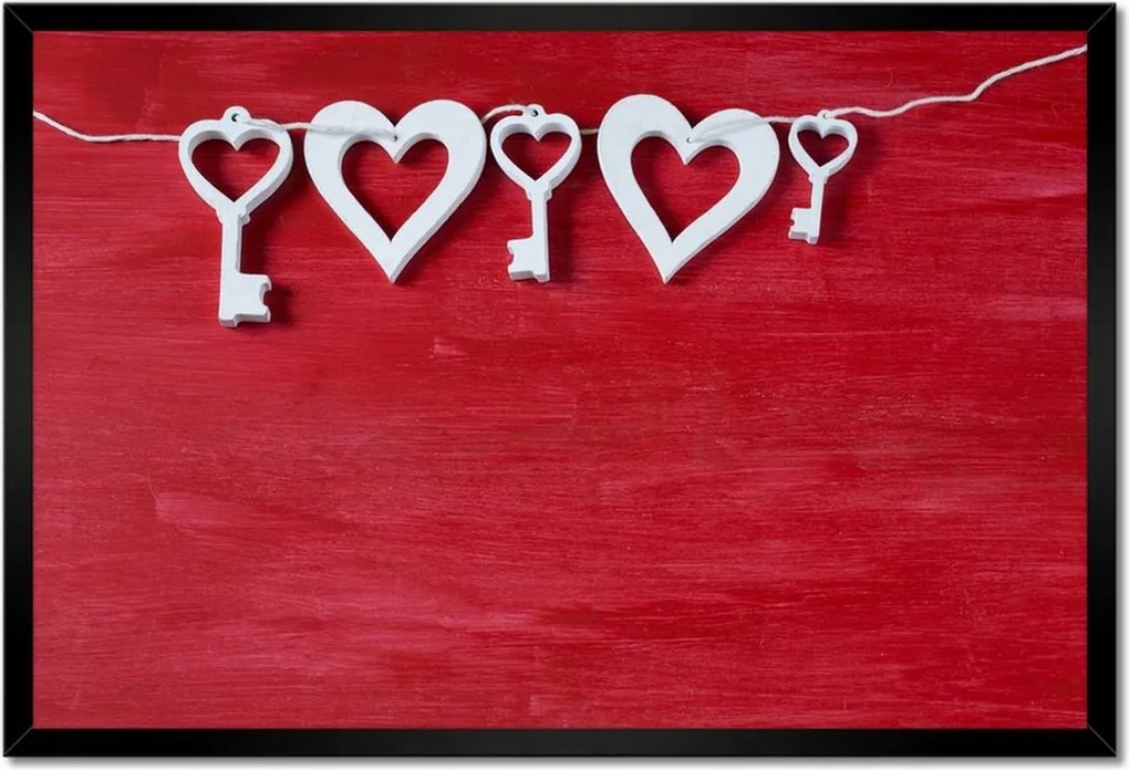 Poszterek keretben 60x40 Nőnap Ajándék Love