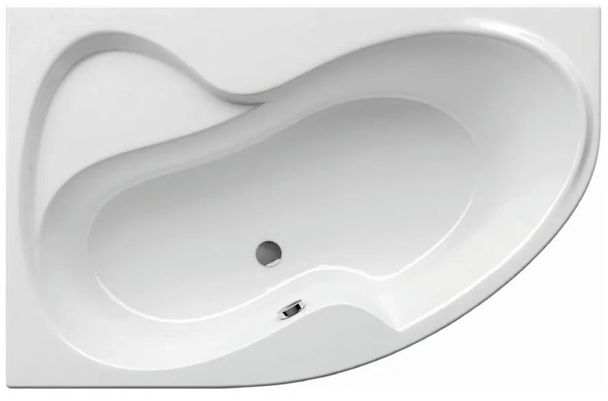 Ravak CM21000000 - Sarokkád ROSA 160x105 cm akril/fehér