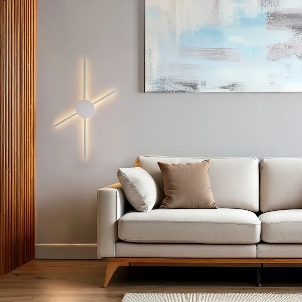 Brilagi - LED Fali lámpa LUGO QUATTRO LED/16W/230V fehér