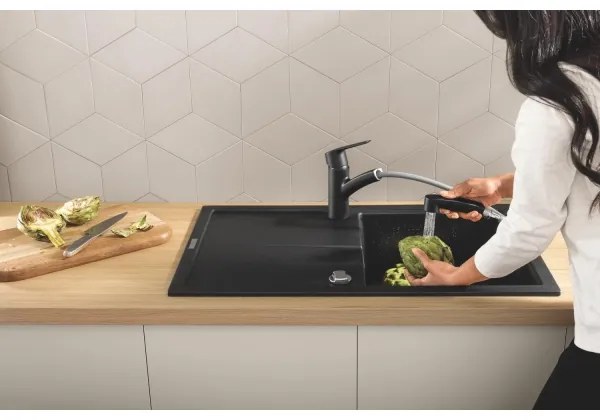 GROHE 303072431 - START mosogató csaptelep 185 × 227 mm fekete