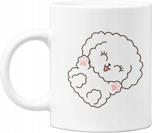 Kutyás bögre fehér Ajándék Állatok 1