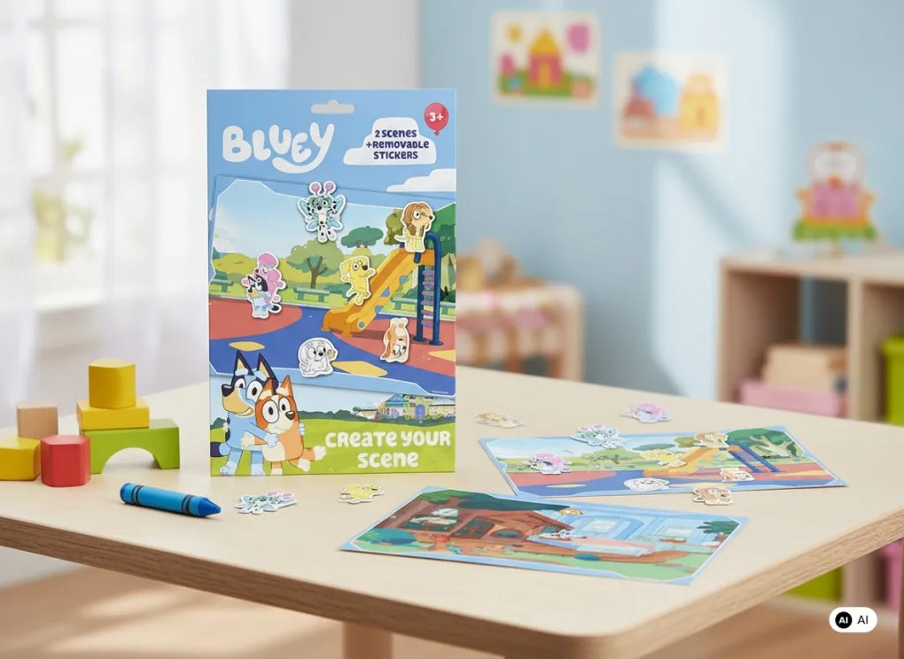 Bluey Life kreatív szett