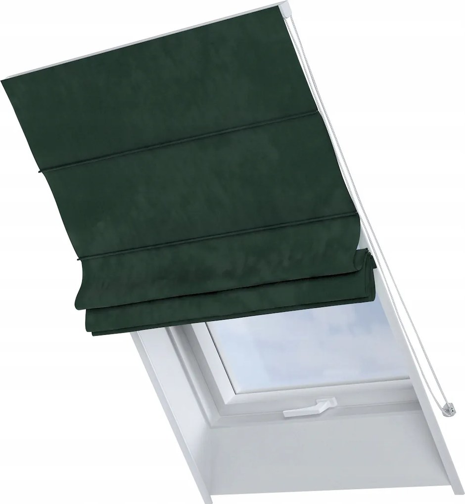 Kész redőny Rimini tetőtéri ablakra 50x60cm zöld