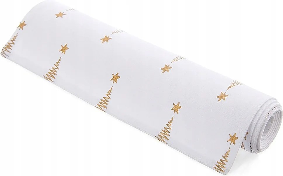 Karácsonyfa Futófelület Karácsonyi Asztalra Pamut Dekoratív