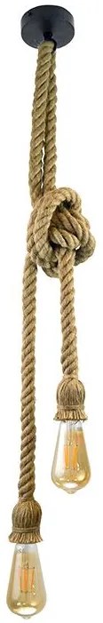 Polux ROPE 307613 Függőlámpa 2x12W LED/E27 IP20