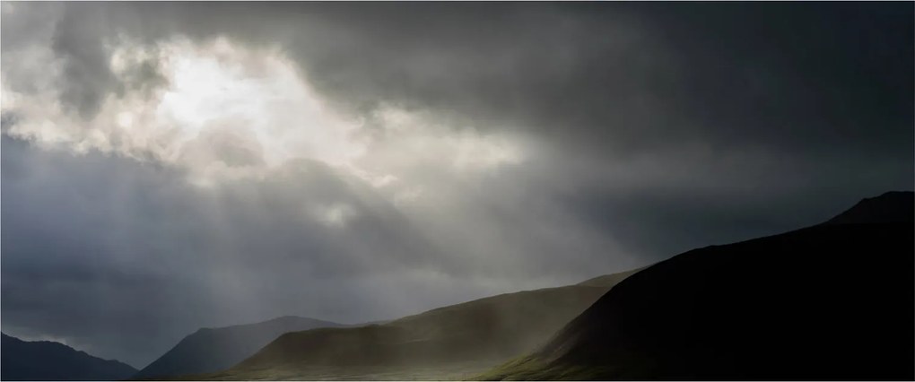 A közeledő vihar képe (120x50 cm)