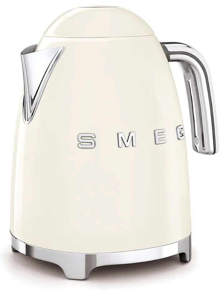 50's Retro Style krémfehér vízforraló - SMEG