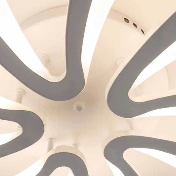 Brilagi - LED Dimmelhető felületre szerelhető csillár TWIST LED/55W/230V 3000-6500K fehér + távirányító