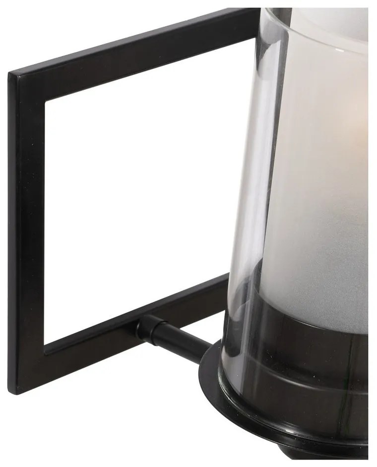 Fekete-fehér fali lámpa – Ixia