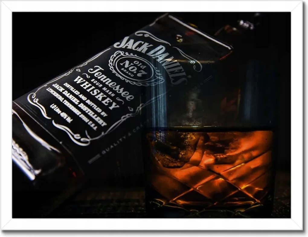 Poszterek keretben 40x30 Whiskey