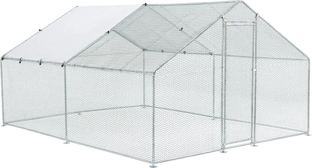 Juskys Kültéri tyúkól - 3x4x2 m