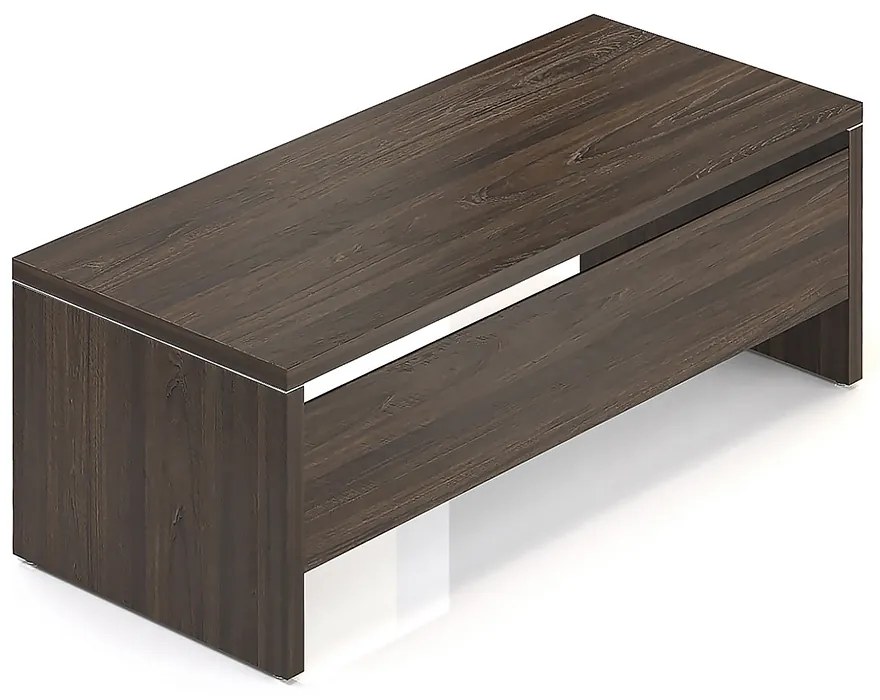 Lineart asztal 200 x 85 cm, sötét szilfa