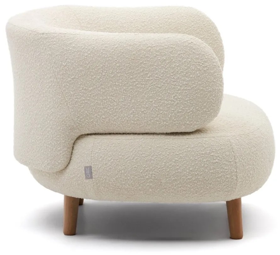 Krémszínű fotel Luisa – Kave Home