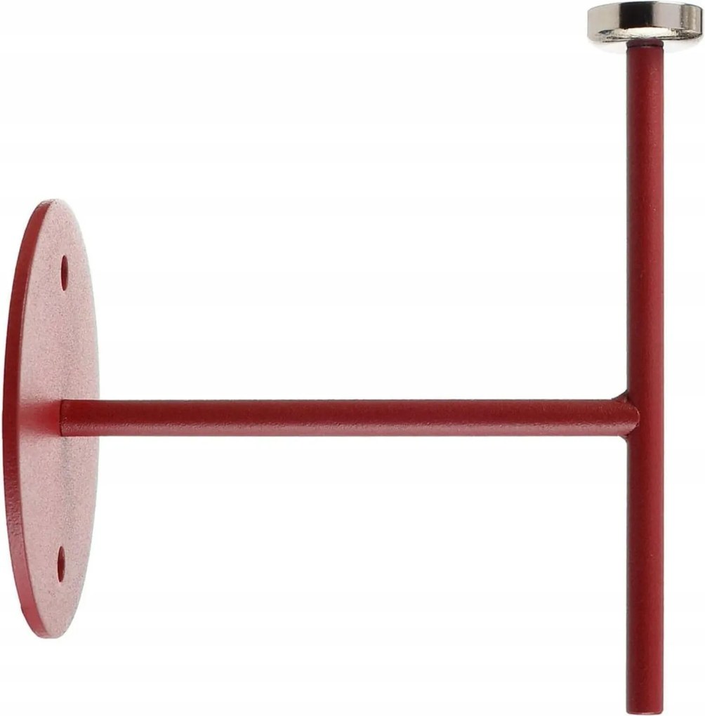 Light Impressions Deko-Light fali tartó Miram mágneses lámpákhoz, rubinvörös színben