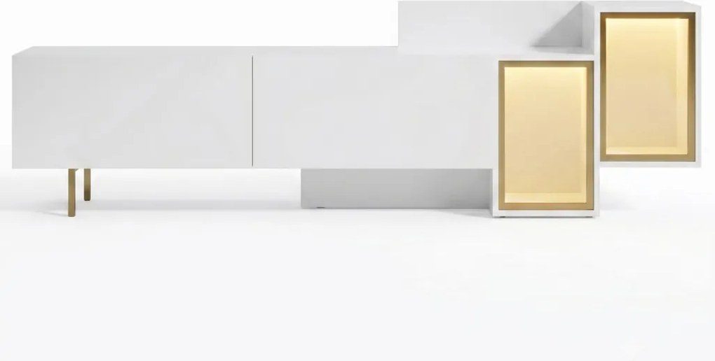 Tenon - White, Gold