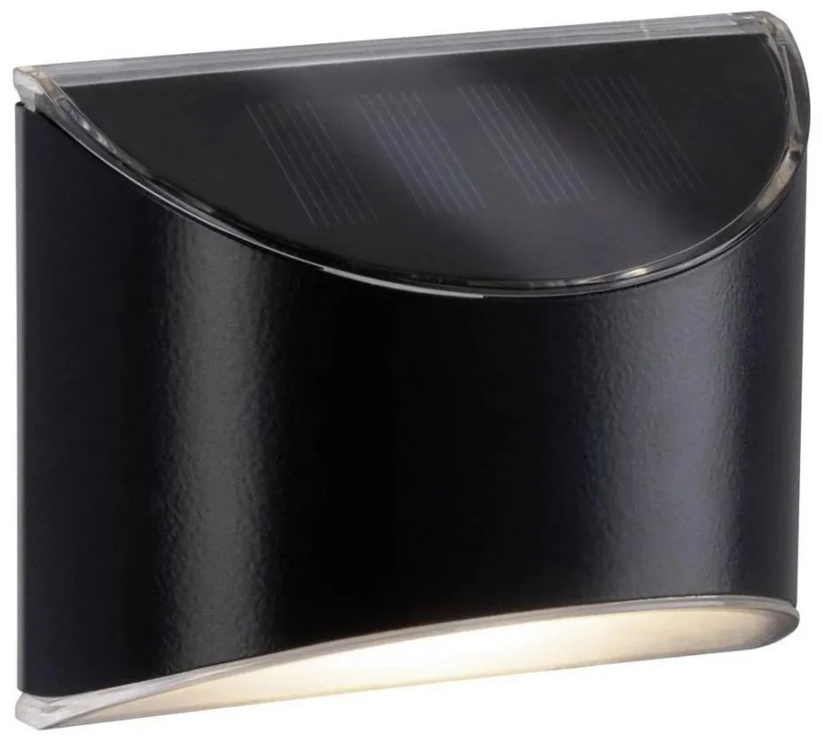 Paulmann 94233 - LED/0,05W IP44 Napelemes fali lámpa ELLIOT 1,2V