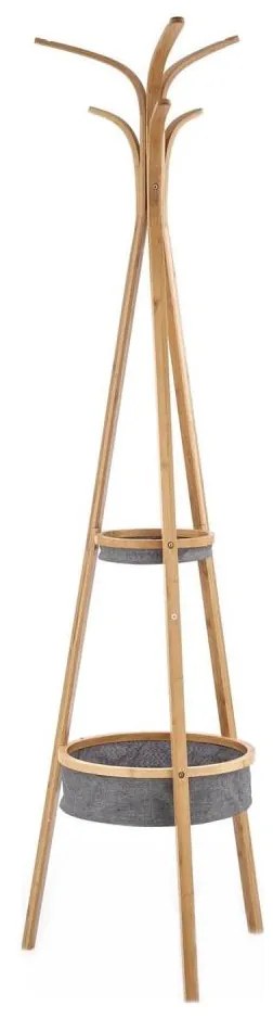 Kabáttartó 177x52 cm barna