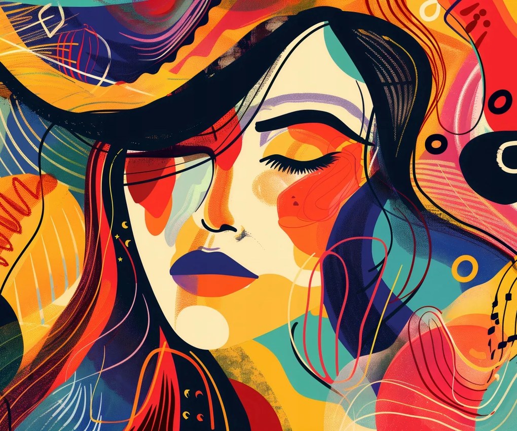 Poszter 60x50cm Gazdagság Színpaletta