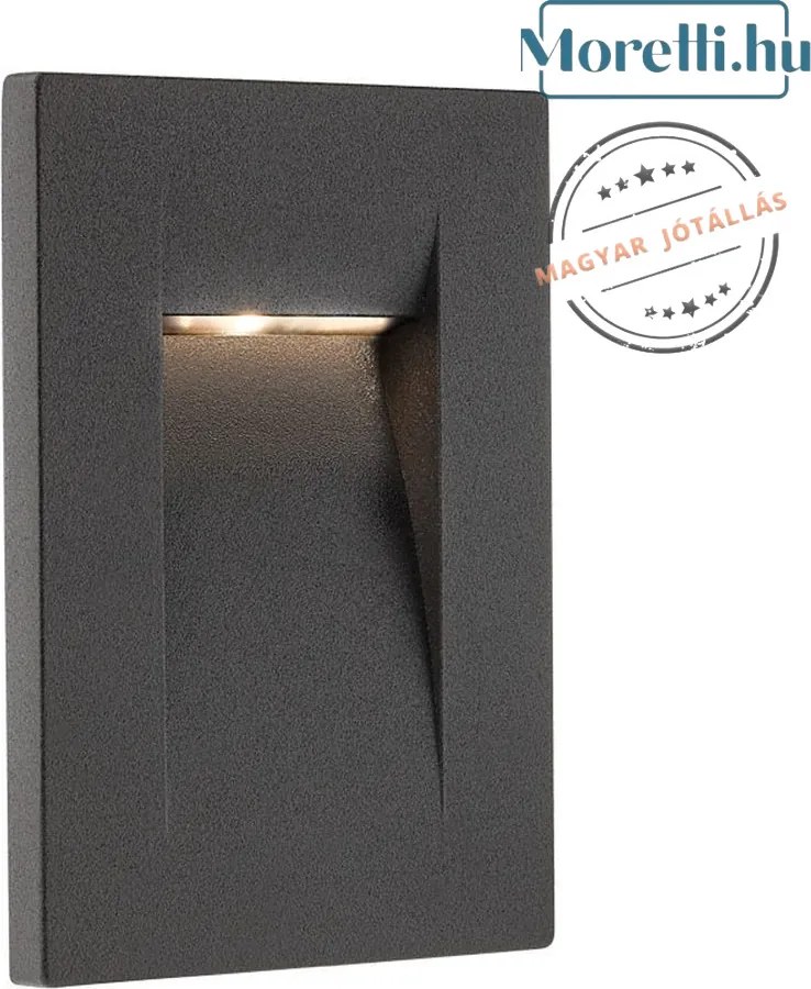 REDO 9638 INNER Kültéri Falba Építhető Lámpa LED IP65