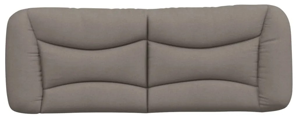 tópszínű szövet fejtámla párna Hvar 140 cm