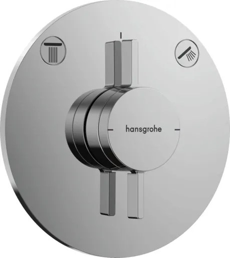 Hansgrohe DuoTurn S zuhany és fürdő csaptelep vakolat alatti rész nélkül króm 75418000
