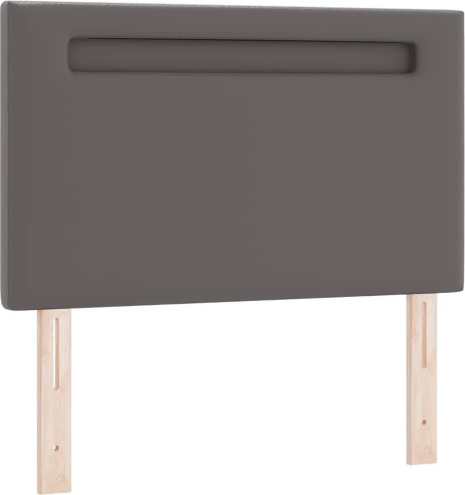 Fejtámla LED -es lámpákkal Falra szerelhető Szürke 90 cm PVC