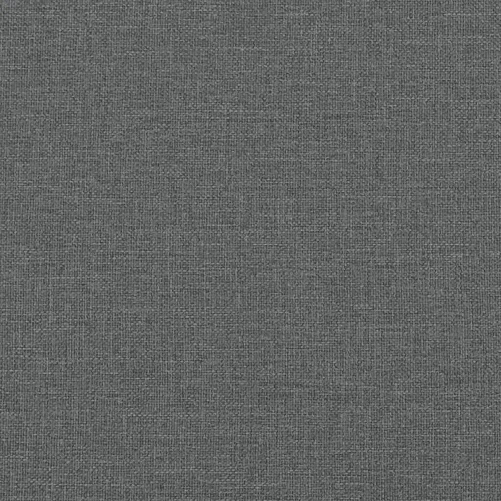 sötétszürke szövet fejtámla párna Hvar 200 cm