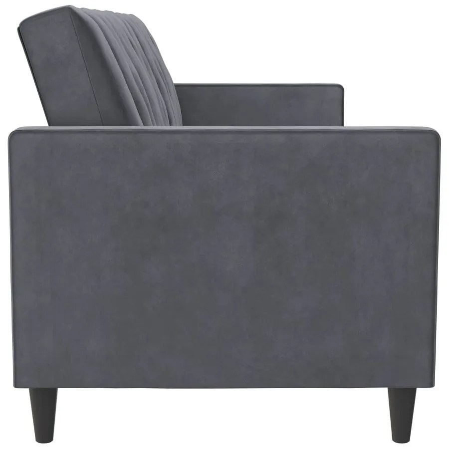 Szürke bársony kanapé 207 cm Celine – Støraa