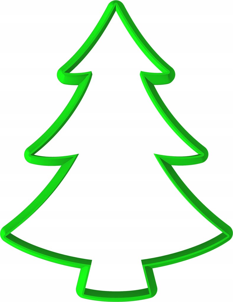 Karácsonyi Mézeskalács Forma Karácsony Nagy XL Karácsonyfa 12cm