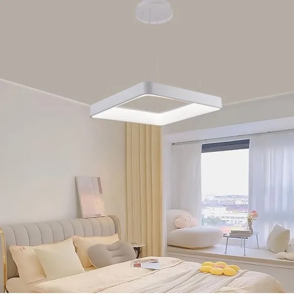 LED állítható fényerőjű csillár kábelre LED/55W/230V 3000-6500K fehér + DO