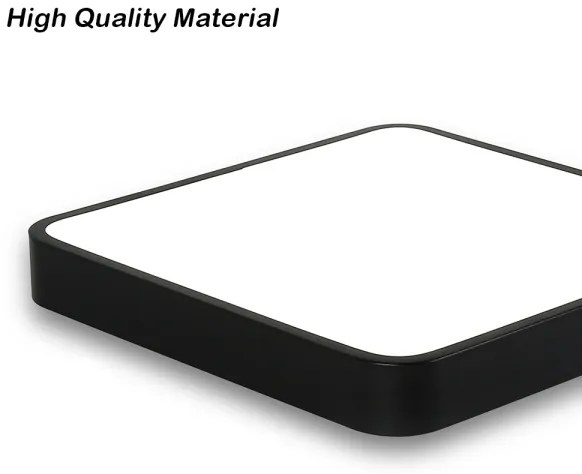 Brilagi - LED mennyezeti lámpa POOL SQUARE LED/36W/230V 3000/4500/6000K 40x40 cm fekete