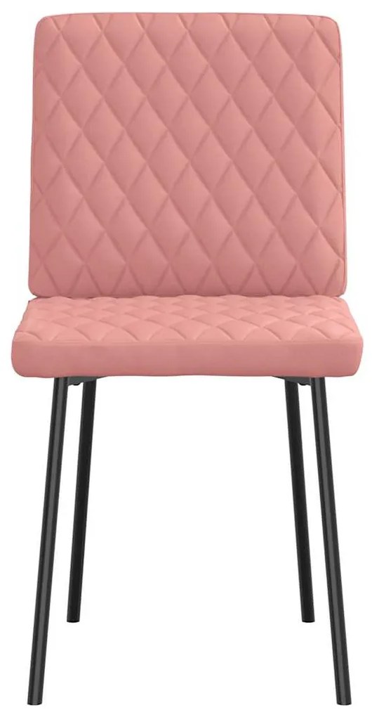 étkezőszékek 2 db Rózsaszín műbőr