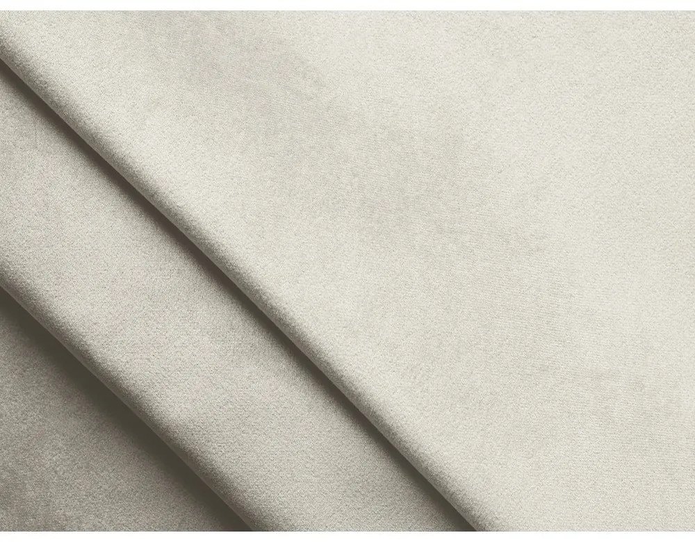 Fehér bársony kanapé 232 cm Moana – Makamii