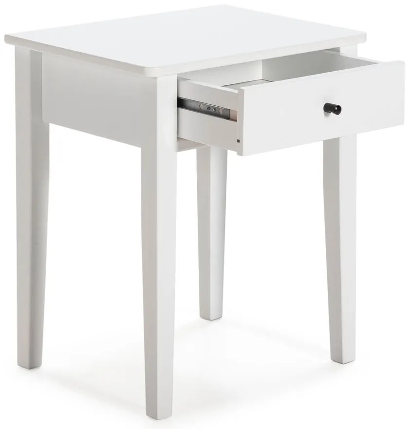 Fehér borovi fenyő éjjeliszekrény Bart – Marckeric