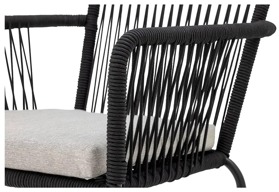 Fekete étkezőszék szett 2 db-os Santino – Bloomingville