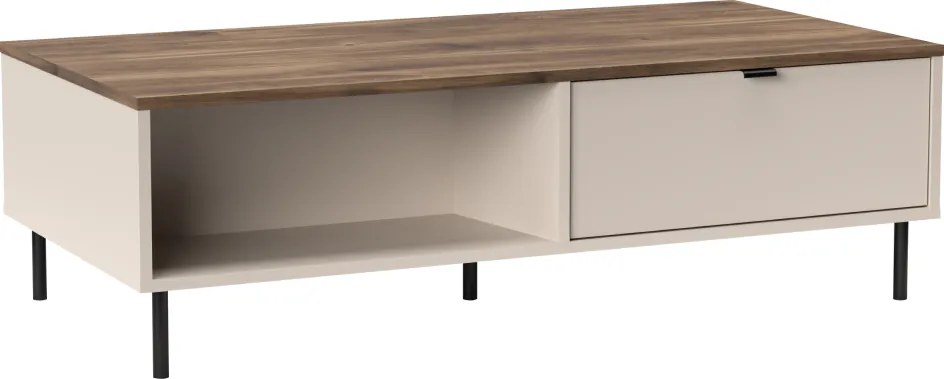 Dohányzóasztal, kasmír/castello tölgy, EYCO 2S/110
