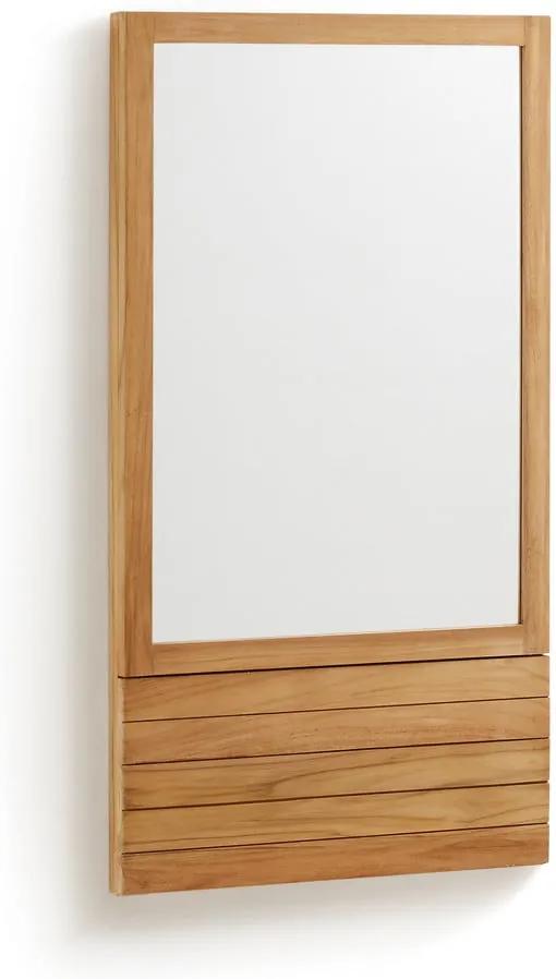 Sunday teakfa tükör, 60 x 110 cm - La Forma