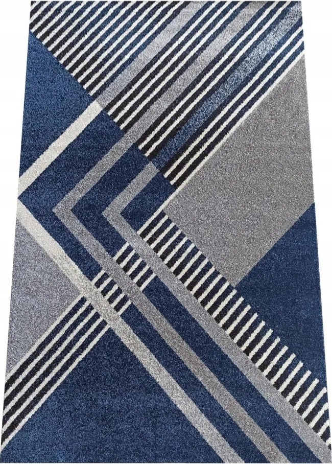 Otto 03 szőnyegdarab szürke-türkiz 80x150