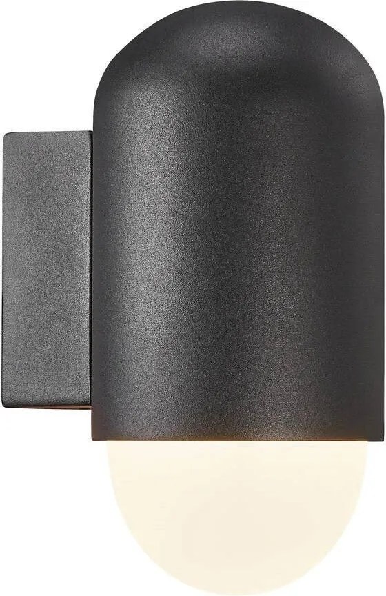 NORDLUX 2118211003 HEKA Modern Kültéri Fali Lámpa Fekete E27 IP44