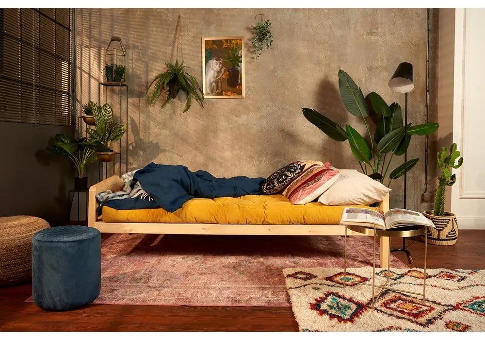 Grab bézs kinyitható kanapé 204 cm - Karup Design