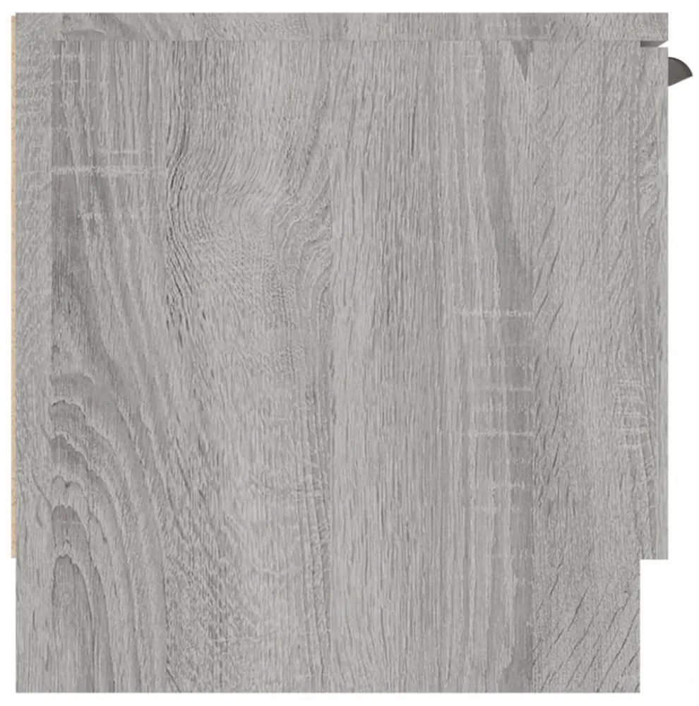 szürke sonoma színű szerelt fa TV-szekrény 102 x 35 x 36,5 cm