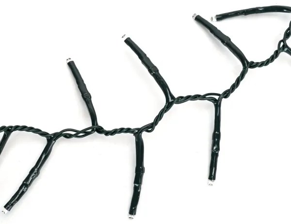 Aigostar - LED Kültéri karácsonyi fényfüzér 600xLED/8 világítási mód 18m IP44 hideg fehér