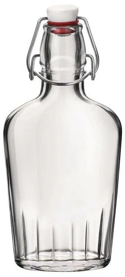 Bormioli Rocco Üvegpalack csíptetős zárralFiaschetta, 250 ml