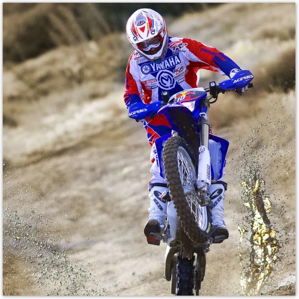 Poszterek 30x30 Motocross Motorkerékpár Motor